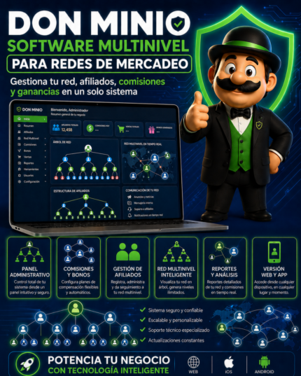 DON MINIO SOFTWARE MULTINIVEL PRO