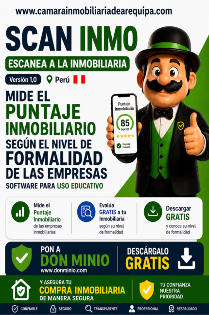 SCAN INMO – SOFTWARE DE PUNTAJE INMOBILIARIO DESCARGA GRATIS
